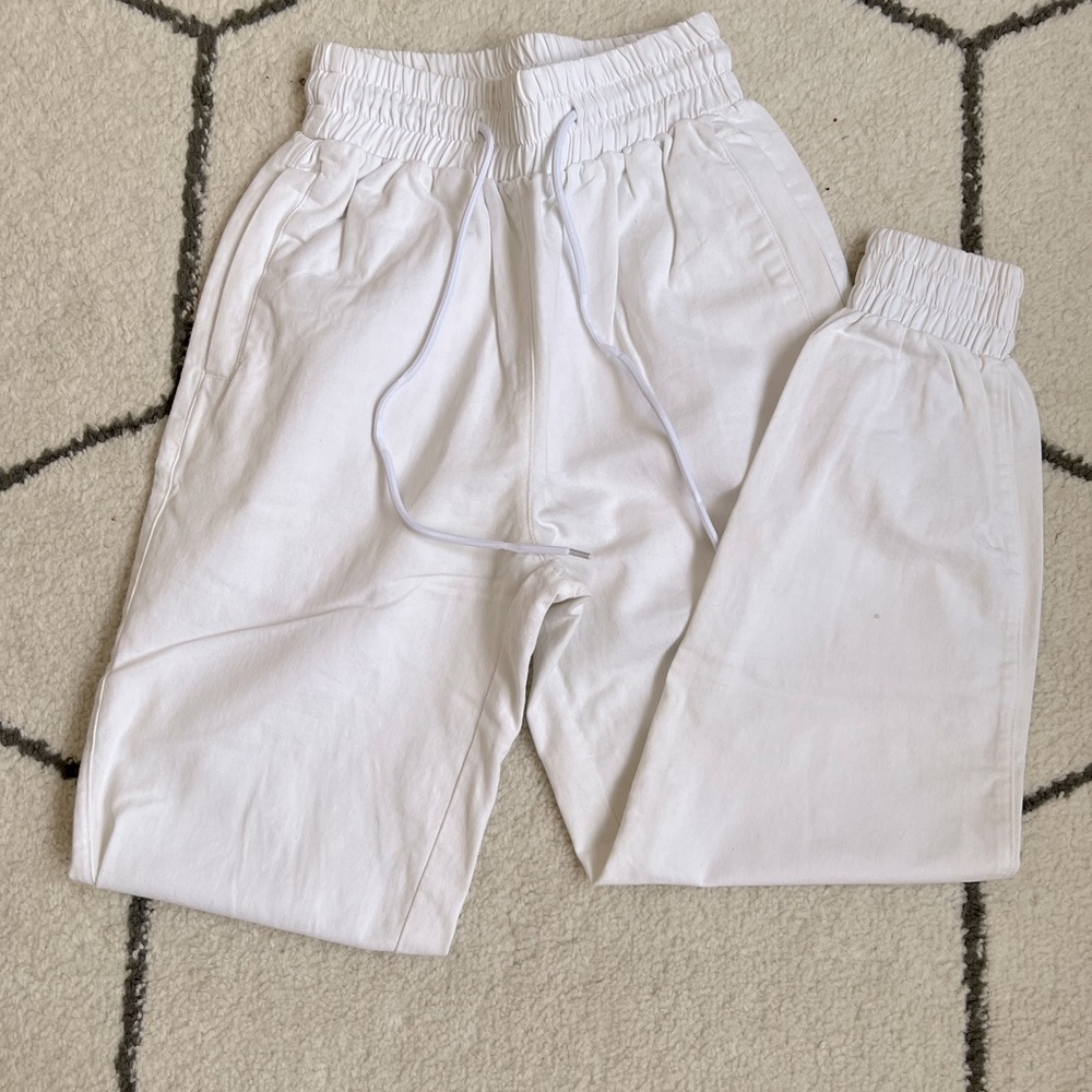 Carmar white jogger